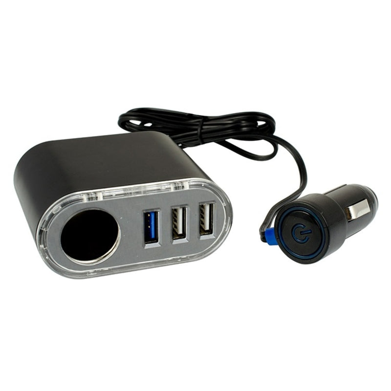 Custom Accessories 8720732 Goxt 12 V Black Quad Charger