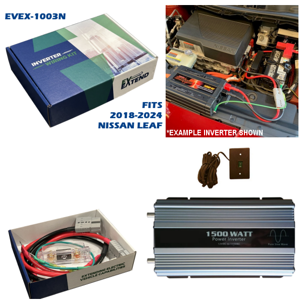 2018-2024 Nissan LEAF Inverter Power Wiring Kit