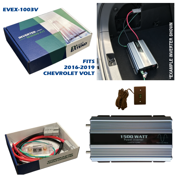 2016-2019 Chevrolet Volt Inverter Power Wiring Kit