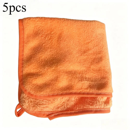 1/2/3/6/10pcs 30X60cm Microfiber Car Cleaning Towels Soft Quick Drying