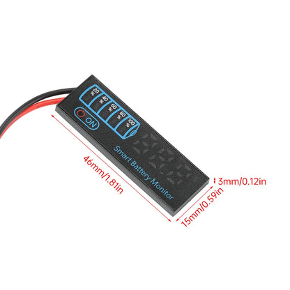 DC7-40V Battery Level Indicator 12V 24V 36V 48V Acid/Lipo Lithium