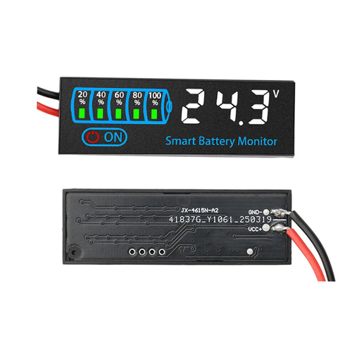 DC7-40V Battery Level Indicator 12V 24V 36V 48V Acid/Lipo Lithium