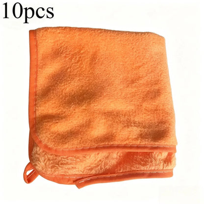 1/2/3/6/10pcs 30X60cm Microfiber Car Cleaning Towels Soft Quick Drying