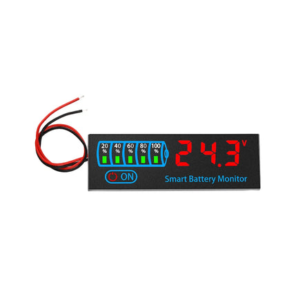 DC7-40V Battery Level Indicator 12V 24V 36V 48V Acid/Lipo Lithium