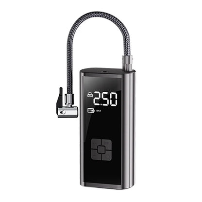 Car Wireless Air Pump Air Compressor Tire Ball Inflator Led Light Tire