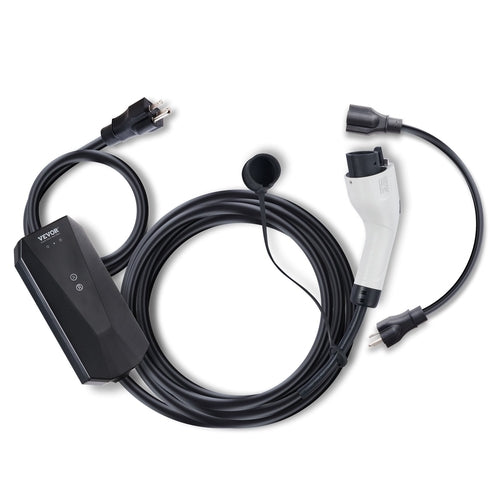 Portable EV Charger, 16 Amp 120V Or 240V, Electric Vehicle Charger