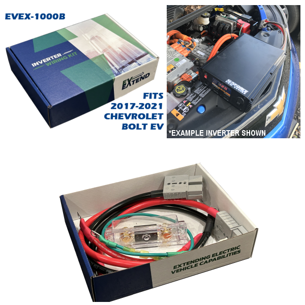 2017-2021 Chevrolet Bolt EV Inverter Power Wiring Kit