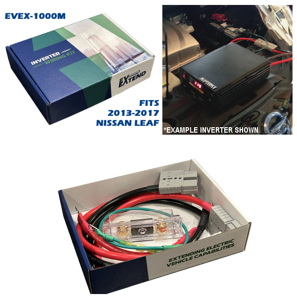 2013-2017 Nissan LEAF Inverter Power Wiring Kit