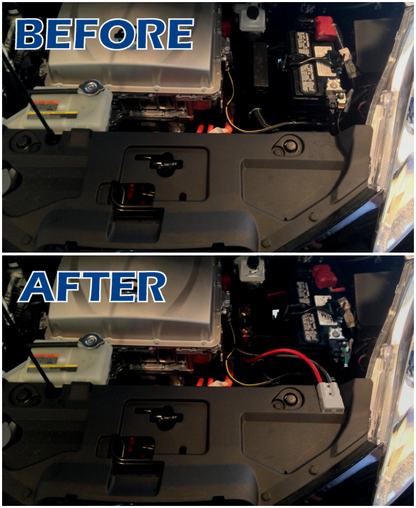 2013-2017 Nissan LEAF Inverter Power Wiring Kit