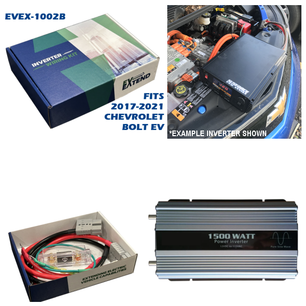 2017-2021 Chevrolet Bolt EV Inverter Power Wiring Kit