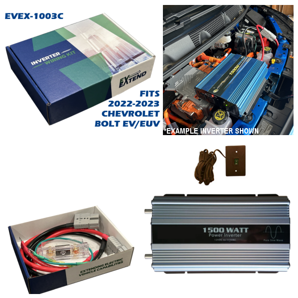 2022-2023  Chevrolet Bolt EV/EUV Inverter Power Wiring Kit
