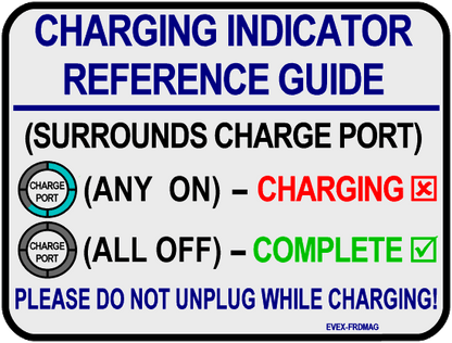 Ford Electric Vehicle Charging Reference Magnet