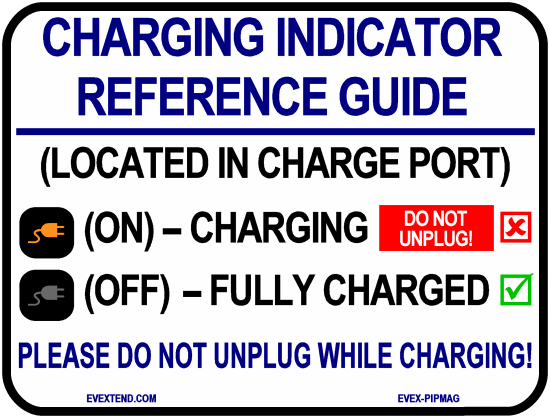 Toyota Prius Plug-in (2012-2016) Charging Reference Magnet