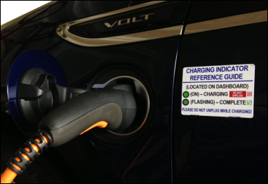 Chevrolet Volt (2011-2015), Spark EV, and Cadillac ELR Charging Reference Magnet